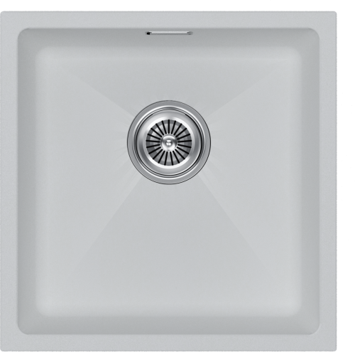 Кухонная мойка Paulmark LUMI 45UNI LU45-WH 45х45 цвет белый